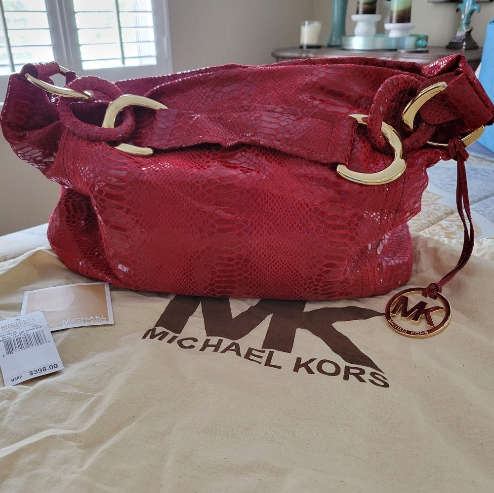 Michael Kors Red Handbag